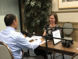 Picture of Melissa Marshall, MD at the Joy of Medicine On Call Podcast Interview