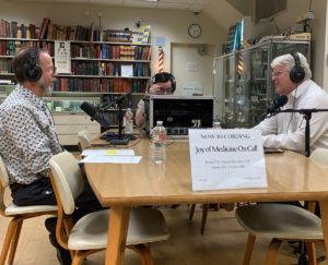 Dr. Eric Tepper and Dr. Peter Yellowlees pictured at the Joy of Medicine On Call Podcast interview