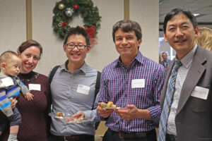 Physicians at SSVMS Holiday social event